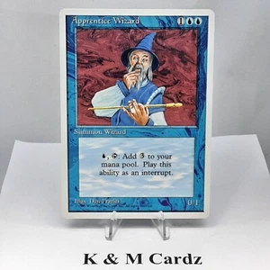 MTG - 4th Edition - Apprentice Wizard - Common - Lightly Played - Picture 1 of 5