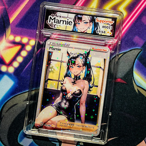Marnie Full Art Goddess Story Graded Custom Trading Card Trainer Anime Holo III