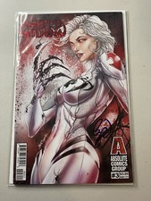 WHITE WIDOW #3 RED FOIL COVER SIGNED BY Powell W/COA (2018) ABSOLUTE COMICS