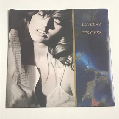 Level 42 - It's Over 7" Vinyl Record - POSP 900  EX/EX - Image 1 of 4
