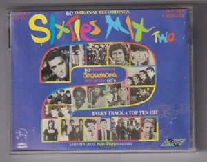 SIXTIES MIX TWO MEGAMIX DOUBLE CASSETTE (STYLUS MUSIC SMC 8855) (1988) VARIOUS - Picture 1 of 6