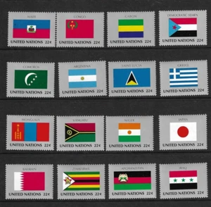 United Nations SC # 499-514 UN Flags -1987 Issue -. MNH - Photo 1 sur 1