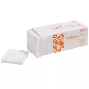 1000(5 Bags)4x4 Dental 4-Ply Non-Woven Sponges, Disposable First Aid Gauze Pads - Picture 1 of 10