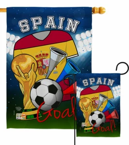 WM Spanien Fußball Garten Flagge Sport Deko Geschenk Hof Haus Banner - Bild 1 von 17