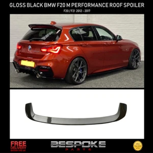 BMW 1 SERIES F20 F21 M140-M135I M PERFORMANCE LIP REAR ROOF SPOILER BLACK 2012+ - Picture 1 of 14