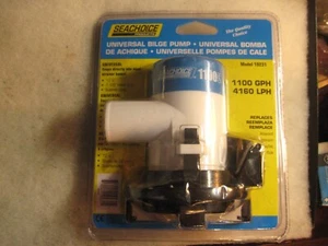 BOMBA DE LECHUGA SEACHOICE 50 19231 1100 GPH BARCO MARINO 1-1/8 MANGUERA BOMBA UNIVERSAL - Imagen 1 de 4