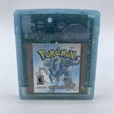 Pokemon: Crystal Version (Game Boy Color, 2001) Authentic Tested - w/ Protector