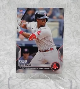 2022 TOPPS NOW CALL-UP CARD BOSTON RED SOX JETER DOWNS #553 1st MLB HOME RUN - Picture 1 of 2