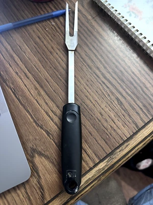 Good Cook Classic 12" Chrome Cooking Fork - Image 1 of 4