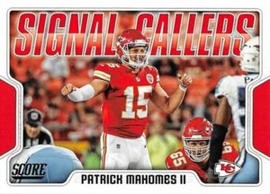 2018 Score Signal Callers Parallel Insert Football Card - You Pick - FREE SHIP