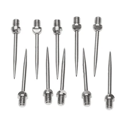 10Pc/Set Harrow Dart Steel Tip Replacement Conversion Dart Point Flight Shaft