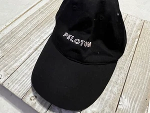Women's Peloton Stronger Adjustable Cap Hat Black Pink OSFA - Picture 1 of 6