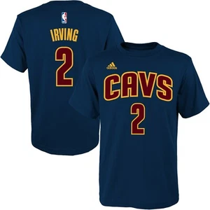 Kyrie Irving Cleveland Cavaliers adidas Youth S Game Time Name & Number T-Shirt - Picture 1 of 3