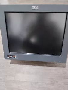 IBM 15" Touch Screen LCD Monitor Iron Gray, 4820-5GB (used, untested) - Picture 1 of 11