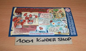 KINDER NV113 NV 113 MONSTERS & PIRATES - BPZ UK ENGLAND ANGLETERRE - Photo 1/2