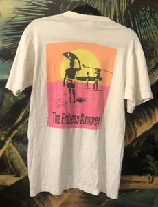 Tshirt vintage maglietta singola estiva infinita magliette pazze Hawaii M Bruce marrone - Foto 1 di 11