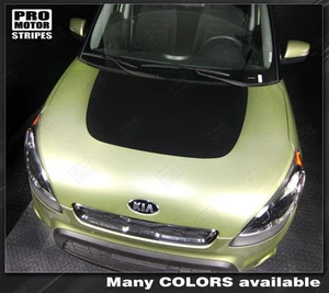 For KIA SOUL 2008-2018 Hood Accent Blackout Stripe Decal (Choose Color) - Picture 1 of 2