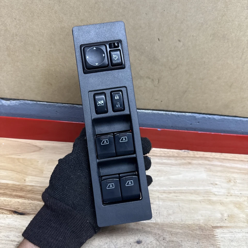 2004 - 2007 NISSAN TITAN ARMADA QX56 MASTER POWER WINDOW SWITCH MIRROR GRAPHITE Foto 1 de 4
