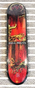 Plan B Slayer "Hell Awaits" Skateboard Deck Rare 7,5 x 31,5 - Bild 1 von 6