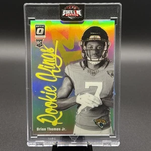 Custodia olografica Prizm 2024 Optic Brian Thomas Jr Rookie Kings hit SSP Jaguars - Foto 1 di 2