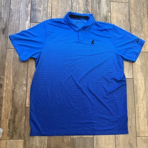 Nike Golf Tour Poloshirt Disney Mickey Mouse Blau Polo XXL Dri-Fit - Bild 1 von 7