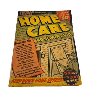 Popular Science 1946 HOME CARE Winter Special ANNUAL Vintage Maintenance Book - Foto 1 di 10