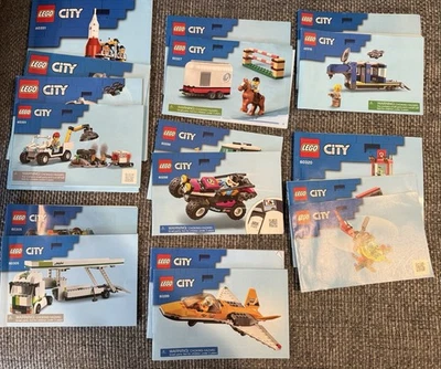 LEGO City Instruction Manual Lot Of 41, No Bricks - Image 1 of 3