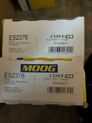 (2) Moog Tie Rod End ES2376 NEW fits Toyota T100 Pickup 4Runner PAIR Foto 1 de 2
