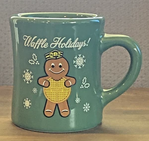 TAZA DE CAFÉ WAFFLE HOUSE RESTAURAUNT Vacaciones NAVIDAD Gingerbread Man 2016 - Imagen 1 de 4