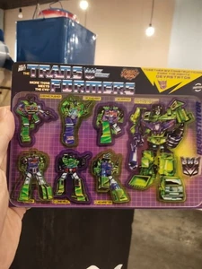 Pin G1 TF Devastator Transformers Diaclone Constructicon Combiners Decepticon - Picture 1 of 11