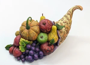 Jim Shore Cornucopia Horn of Plenty 2007 Ernte Figur Obst & Gemüse - Bild 1 von 10