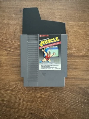 M.U.S.C.L.E. Muscle Tag Team Match Nintendo NES 5 Screw Tested Authentic! - Image 1 of 2