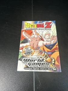Dragonball Z World Games Saga Edición Limitada Héroe Celestial Fighter Deck SELLADO - Imagen 1 de 5