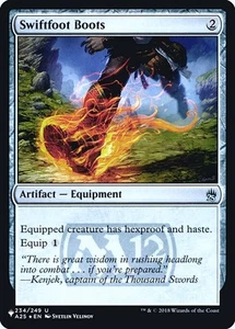 [MTG] Swiftfoot Boots (A25-234) (PLST) NM - Picture 1 of 1