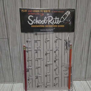 BRAND NEW SCHOOL-RITE HANDWRITING INSTRUCTION GUIDE LOWERCASE MANUSCRIPT - Picture 1 of 3