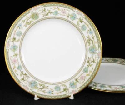Noritake Sakura Lot of 2 Bread & Butter Plates 9704 - Image 1 of 4