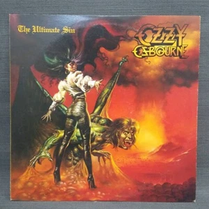 Ozzy Osbourne - The Ultimate Sin / LP 1986 CBS/Sony Japan 28AP 3145 w/OBI JPN - Picture 1 of 8