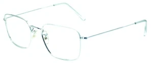 Gafas ópticas SAVILE ROW INGLAND cuadrado rodio 50x20 mm marcos RX - NUEVO DE LOTE ANTIGUO - Imagen 1 de 12