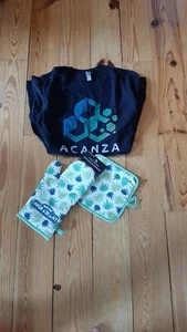 Secret Ingredient Pot Holders. A fun leaf pattern.. With a bonus shirt. - Picture 1 of 4