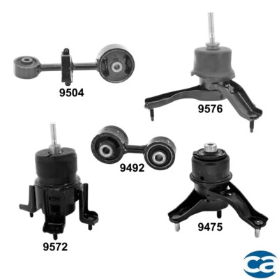 Juego de 5 soportes hidráulicos de motor y transmisión para Toyota Solara 02-03 2,4 L AT Foto 1 de 4