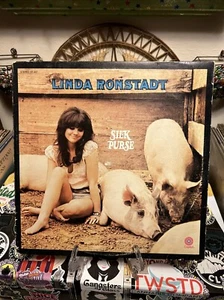 Linda Ronstadt ~ Silk Purse ~ 1970 Vinyl LP Green Label Capitol (ST-407) Tested - Picture 1 of 24