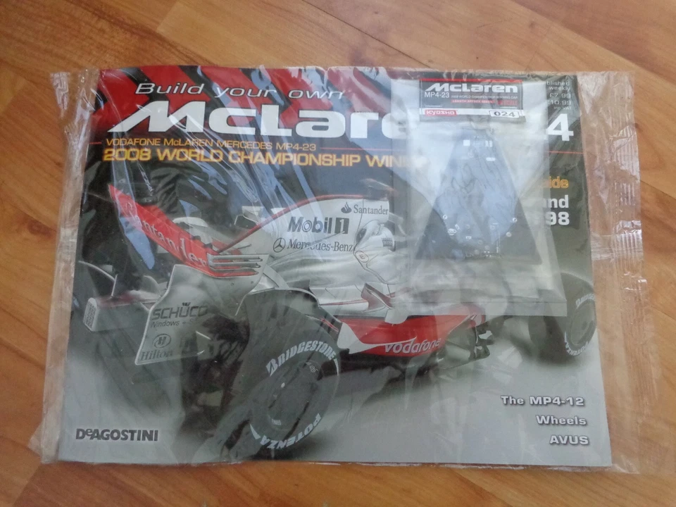 Problema 24 Deagostini 1/8 Costruire il Proprio Mclaren MP4/23 Lewis Hamilton - Immagine 1 di 1