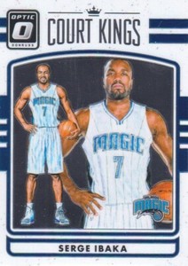 2016-17 Donruss Optic Basketball Court Kings #37 Serge Ibaka 