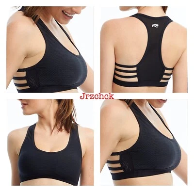 NUEVO CON ETIQUETAS Marika Malla de Alto Impacto Espalda Corredora Acabado Dry-Wik Negro Talla XL Foto 1 de 4