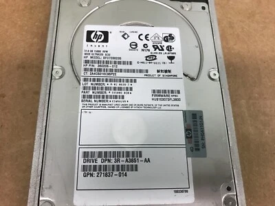 HP BF07288285 360209-004 72GB 15K scsi u320 hard drive 289243-001 9X5006-030 - Image 1 of 3