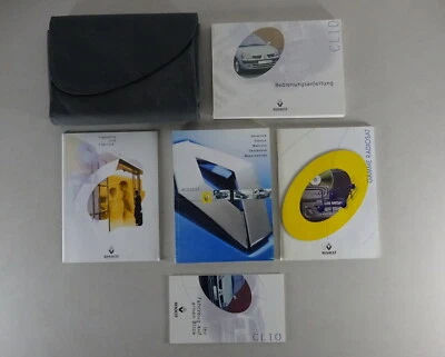 Carpeta De Documentos + Manual De Operación Renault Clio Fecha 01/2001 - Imagen 1 de 3