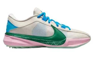 Nike Zoom Freak 5 Five The Hard Way Basketball Shoes DX4985-100 Mens Size - Picture 1 of 14