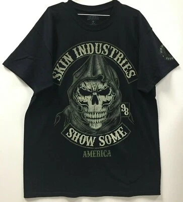 Camiseta para hombre Skin Industries "Cráneo" negra Foto 1 de 2