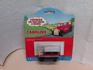 Thomas the Tank Engine and Friends Ertl Caroline Car 1997 Diecast Metal New - Picture 1 of 6