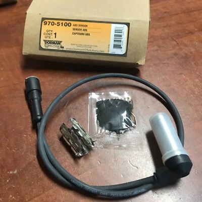 Nuevo sensor de sistema de frenos antibloqueo OEM Dorman 970-5100 con longitud de arnés de 24" Foto 1 de 4
